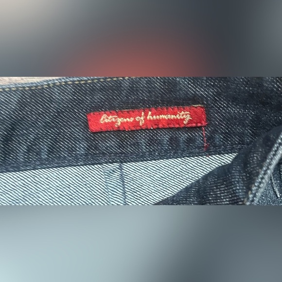 Citizens of humanity size 32 jeans full leg flare indie core - Picture 4 of 5